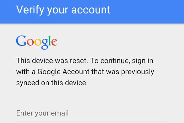 bypass_device_protection_on_Android_Lollipop_5_1_after_reset_2_verify_google_account