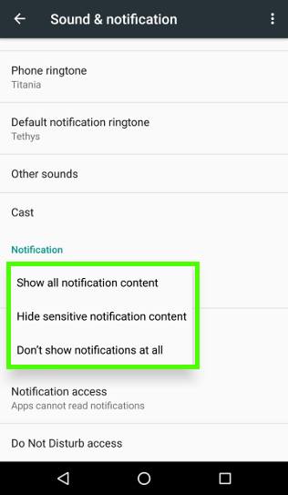 use notification manager to manage app notifications in Android Marshmallow