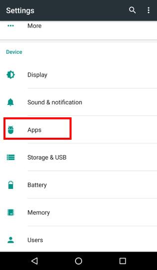 manage app permissions for a specific app in Android Marshmallow