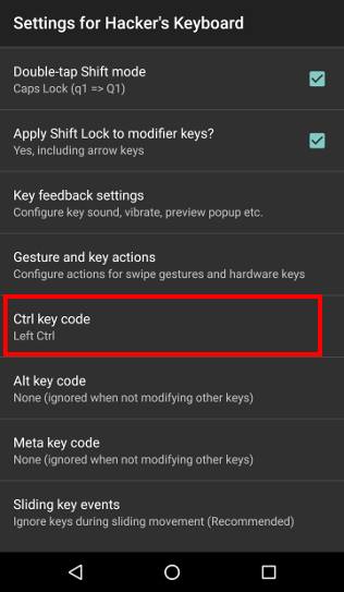 How to use redo and undo features in Android Marshmallow? get Ctrl key in Android Marshmallow keyboard