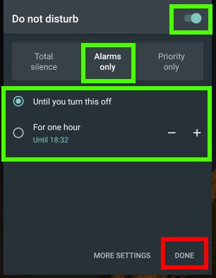 use Do Not Disturb to silence Android Marshmallow phones automatically and intelligently