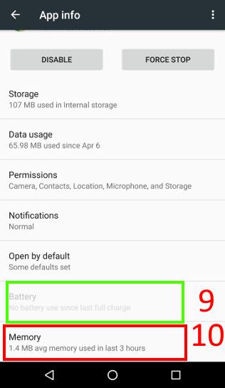 use application manager in Android Marshmallow