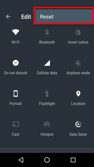 customize quick settings panel in Android Nougat