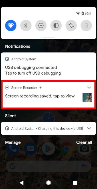 Android 11 Notifications