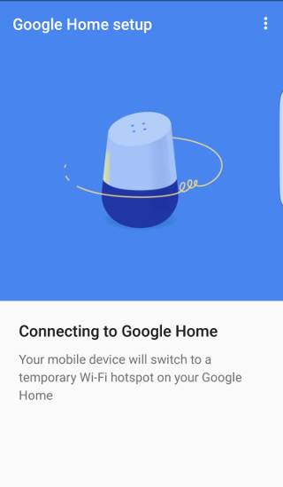 set up Google Home with Google Home app