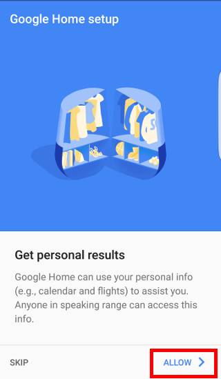 set up Google Home with Google Home app