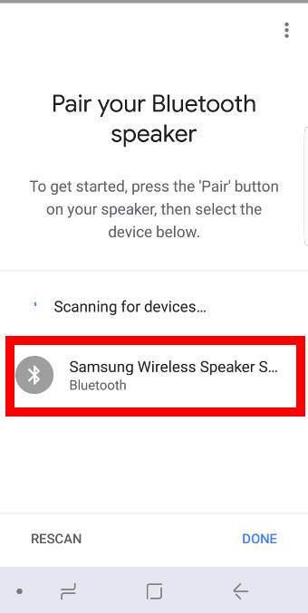 connect Google Home to a Bluetooth speaker