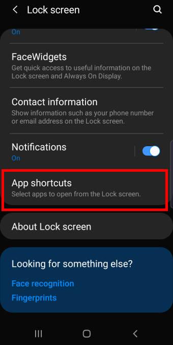 customize app shortcuts 