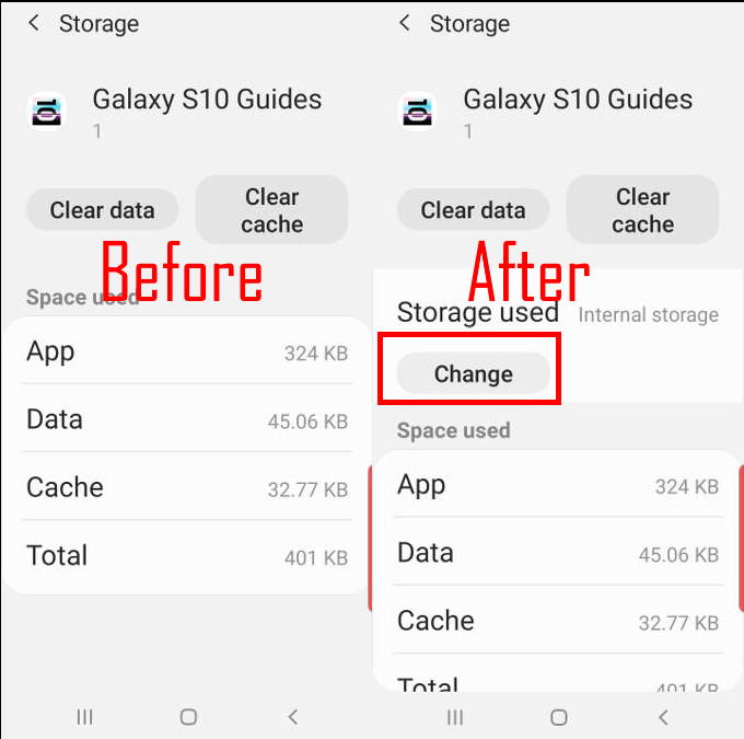make all apps moveable to the micro SD card on Galaxy S10