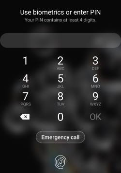 use and customize Galaxy S20 lock screen