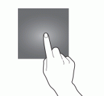 Galaxy S20 touchscreen gesture: single tapping