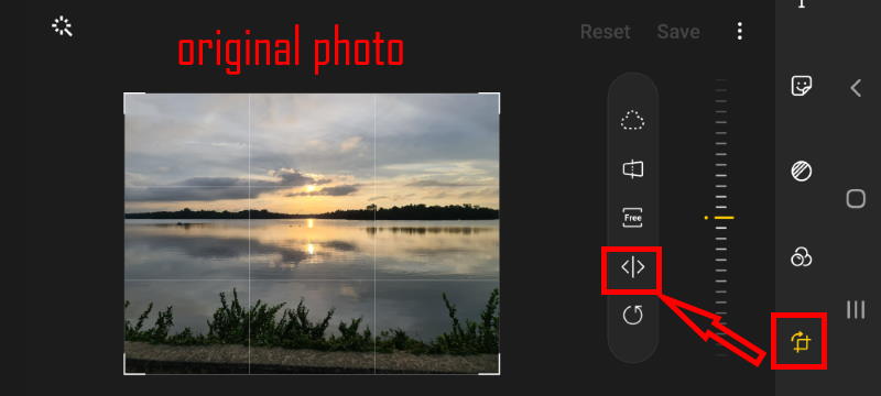 flip the mirrored photos on Galaxy S20