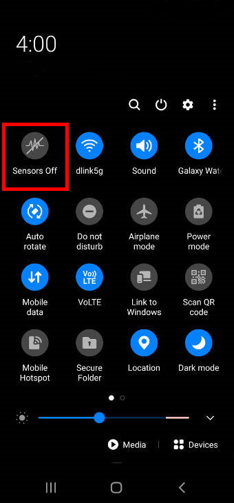 add developer tiles (buttons) to Galaxy S20 quick settings panel