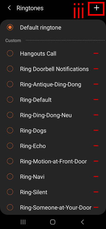 customize Galaxy S20 ringtone for individual contact