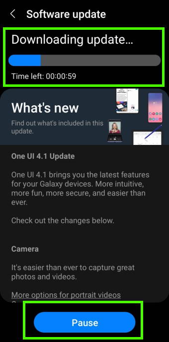 download Android 12 update for Galaxy S21, s20, and S10 (One UI 4.1/One UI 4.0)