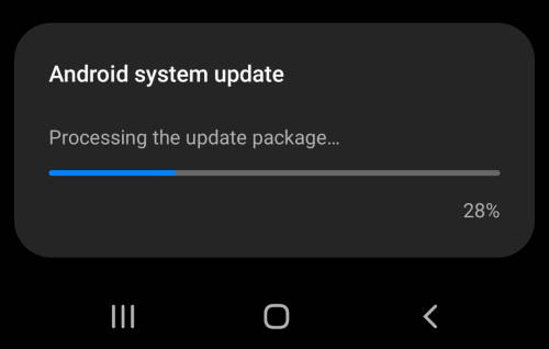 installing Android 12 update for Galaxy S21, s20, and S10 (One UI 4.1/One UI 4.0)