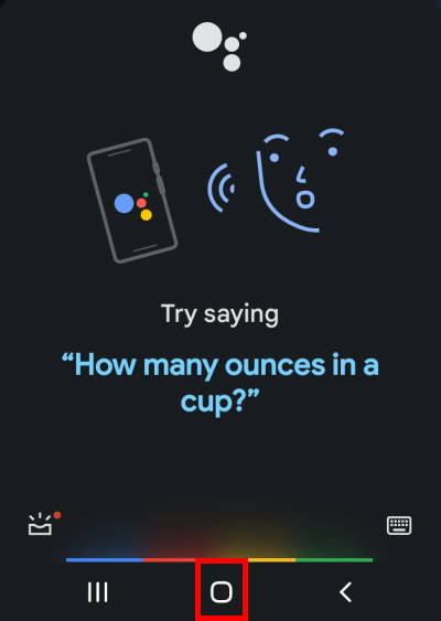 Galaxy S22 navigation buttons: use Home button to launch Google Assistant