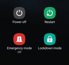 How to Use and Customize Galaxy S22 Power-off Menu?