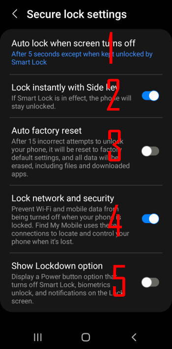 customize and enhance screen lock on Galaxy S22