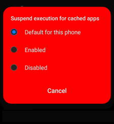 Do You Need to Enable the Suspend Execution for Cached Apps on Galaxy S22 or Galaxy S21, S20, and S10 with Android 12 update?