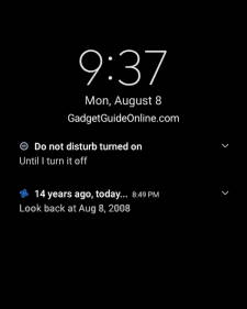 How to customise notifications on Galaxy S22 lock screen