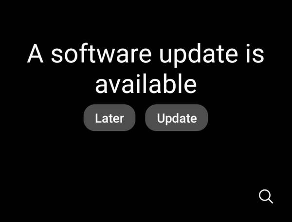 One UI 5.1 update notification