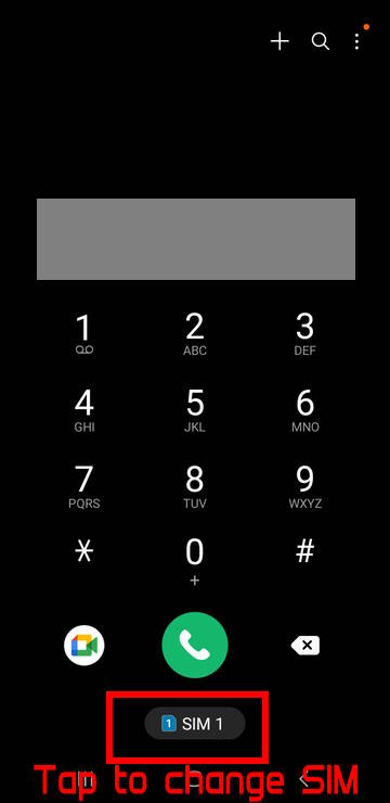use two SIM cards in the phone app on Galaxy S23