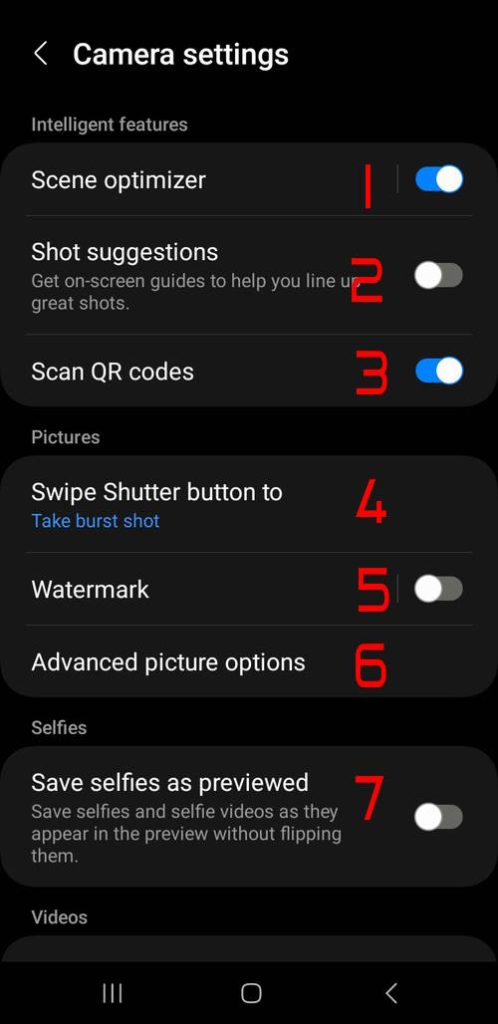 Galaxy S23 Camera Settings Explained - Guides for Samsung Galaxy S23