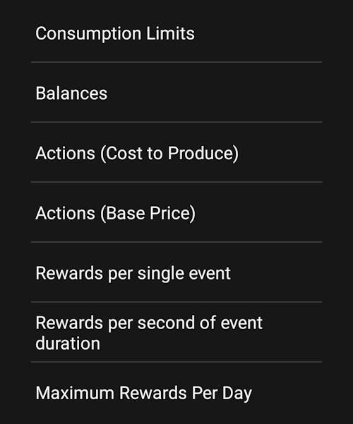 TARE settings in Galaxy S23 developer options