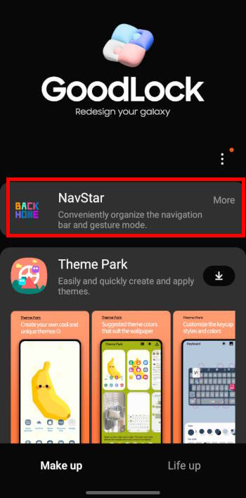 use NavStar to customize Galaxy S23 navigation gestures 