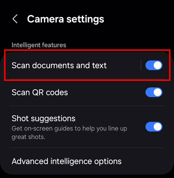 Auto Scan: one of the most practical new camera features in One UI 6 (Android 14) update
