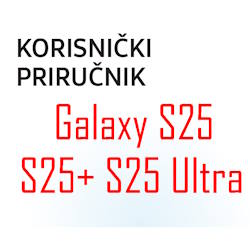 Samsung Galaxy S25 user manual in Croatian language (hrvatski) with Android 15 (One UI 7)