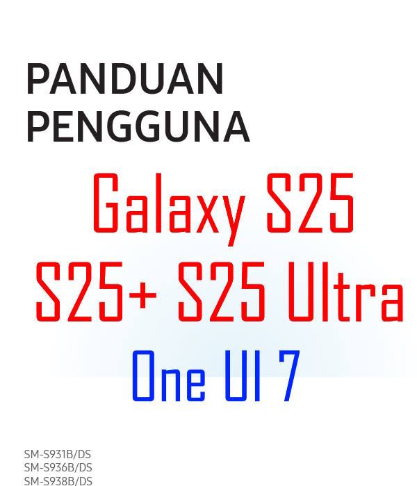 Samsung Galaxy S25 user manual in Indonesian language (Bahasa Indonesia) with Android 15 (One UI 7)