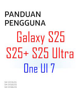 Samsung Galaxy S25 user manual in Indonesian language (Bahasa Indonesia) with Android 15 (One UI 7)