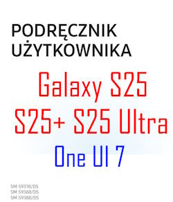 Samsung Galaxy S25 user manual in Polish language (język polski) with Android 15 (One UI 7)