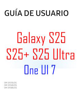 Samsung Galaxy S25 user manual in Spanish language (español)) with Android 15 (One UI 7)