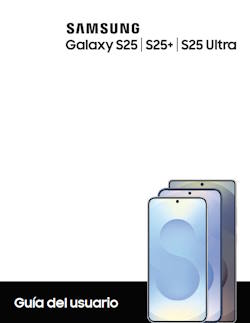 Official Samsung Galaxy S25 User Manual in US Spanish language (español) with Android 15 (One UI 7)