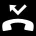 missed call notification icon