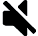 Mute mode (silent mode) status icon