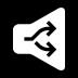 Separate app sound notification icon