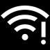WiFi no internet connection status icon
