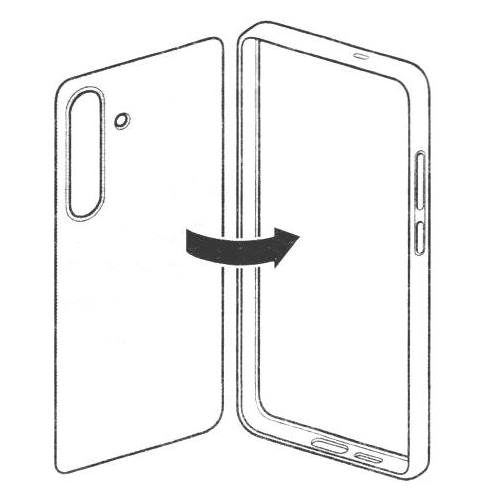Put the interactive card into the frame case