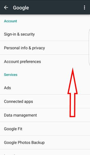 Access Google Settings on Galaxy S7 and Galaxy S7 edge