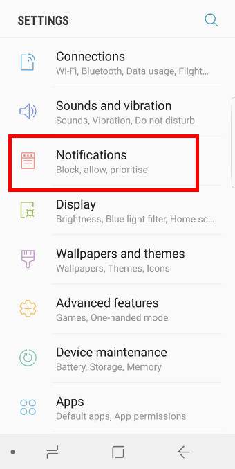 galaxy S8 themes: eliminate the annoying Samsung themes notification in Galaxy S8 and S8+
