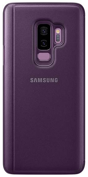 back of Galaxy S9 clear view standing cover (aka Galaxy S9 S View cover)