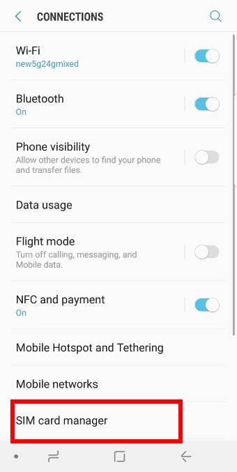 assign and manage default SIM cards for calls, messages and mobile data