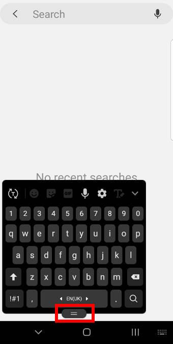  enable the floating keyboard on Galaxy S9 and S9+ with Android Pie update