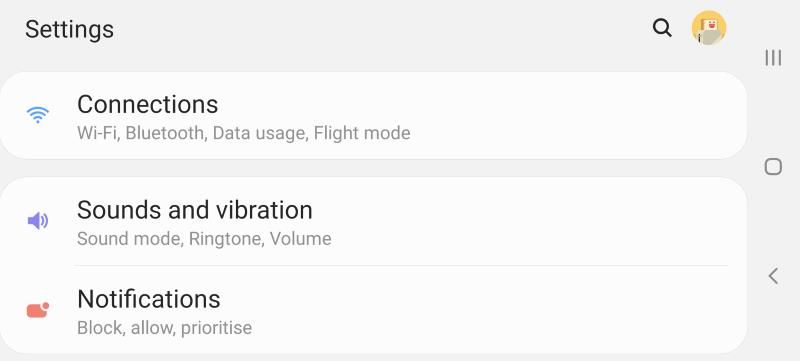  use the rotation toggle to change and lock screen orientation in Android Pie update for Galaxy S9 and S9+